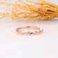 0.13CTW 14K Rose Gold Lab Grown Diamond Rope Twist Band  customdiamjewel   