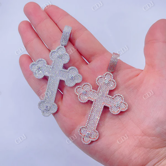 Diamond Cross Pendant For Men