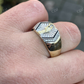 14k Gold Grim Reaper Santa Muerte Pinky Ring  customdiamjewel   