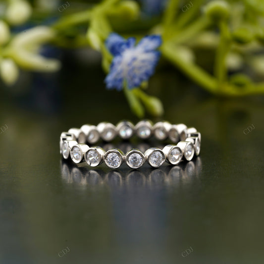 Lab-Grown Diamond Full Eternity Bezel Band