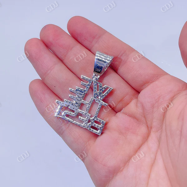 Hip Hop Bling Iced Out Diamond We The Best Pendant  customdiamjewel   