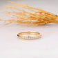 0.31CTW Triple Row Diamond Wedding Band  customdiamjewel   
