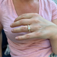 Princess Cut Diamond Engagement Promise Ring  customdiamjewel   