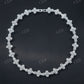 VVS Moissanite Diamond Cross Iced Out Chain Necklace  CustomDiamJewel   