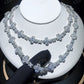 VVS Moissanite Diamond Cross Iced Out Chain Necklace  CustomDiamJewel   