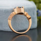 Oval Lab-Grown Diamond Vintage Ring