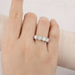 14k Two Tone Gold Round Cut Diamond Wedding Ring  customdiamjewel   