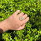 Hip Hop Solid Gold Diamond Jesus On Cross Ring  customdiamjewel   