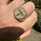 Hip Hop Solid Gold Diamond Jesus On Cross Ring  customdiamjewel   