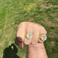 Hip Hop Solid Gold Diamond Jesus On Cross Ring  customdiamjewel   