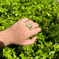 Hip Hop Solid Gold Diamond Jesus On Cross Ring  customdiamjewel   