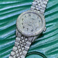 Hip Hop Fully Iced Out Moissanite Rolex Watch customdiamjewel
