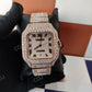 Full Rose Automatic Movement Cartier Watch customdiamjewel