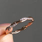 Custom Lab Grown Diamond Twisted Wedding Band