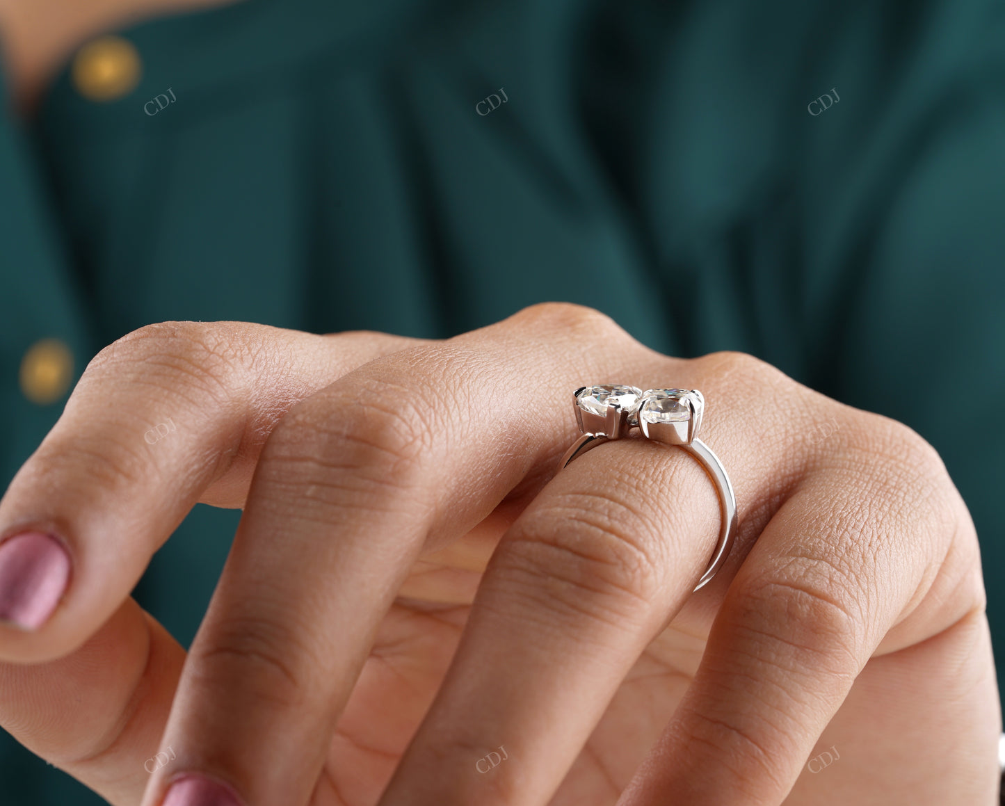Toi et Moi Lab-Grown Diamond Ring