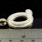 1.4" 0.90 CTW 10K Gold Natural Diamond Custom Q Letter Pendant CustomDiamJewel
