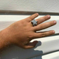 Handmade 3-D Star Hip Hop Pinky Ring  customdiamjewel   