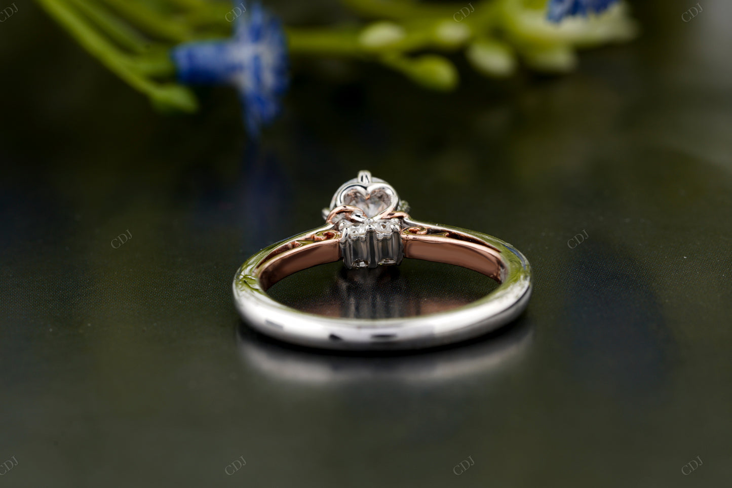 Luxury Round Lab-Grown Diamond Ring