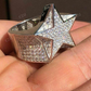 Handmade 3-D Star Hip Hop Pinky Ring  customdiamjewel   