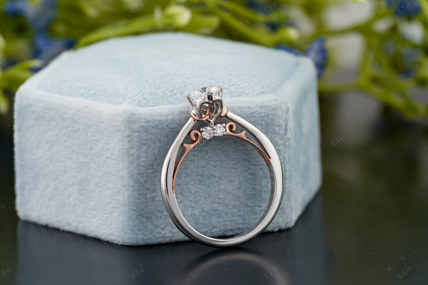 Luxury Round Lab-Grown Diamond Ring