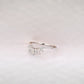 Curved Marquise And Round Cut Lab Grown Diamond Wedding Band Wedding Band customdiamjewel   