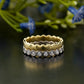 Two-Tone Lab-Grown Diamond Pavé Band