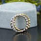 Two-Tone Lab-Grown Diamond Pavé Band
