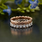 Lab-Grown Diamond Hexagon Wedding Band
