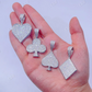 Pass Diamond Tester Card Symbol Pendant  customdiamjewel   