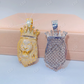 Iced Out Hip Hop Diamond Lion Pendant For Men  customdiamjewel   