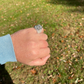 Dollar Sign Diamond Tester Passed Hip Hop Ring  customdiamjewel   