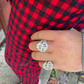 Dollar Sign Diamond Tester Passed Hip Hop Ring  customdiamjewel   