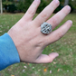 Dollar Sign Diamond Tester Passed Hip Hop Ring  customdiamjewel   