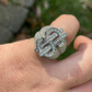 Dollar Sign Diamond Tester Passed Hip Hop Ring  customdiamjewel   