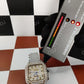 41MM Stainless Steel Natural Diamond Studded Wrist Watch customdiamjewel