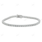 14K White Gold Diamond Tennis Bracelet hip hop jewelry CustomDiamJewel