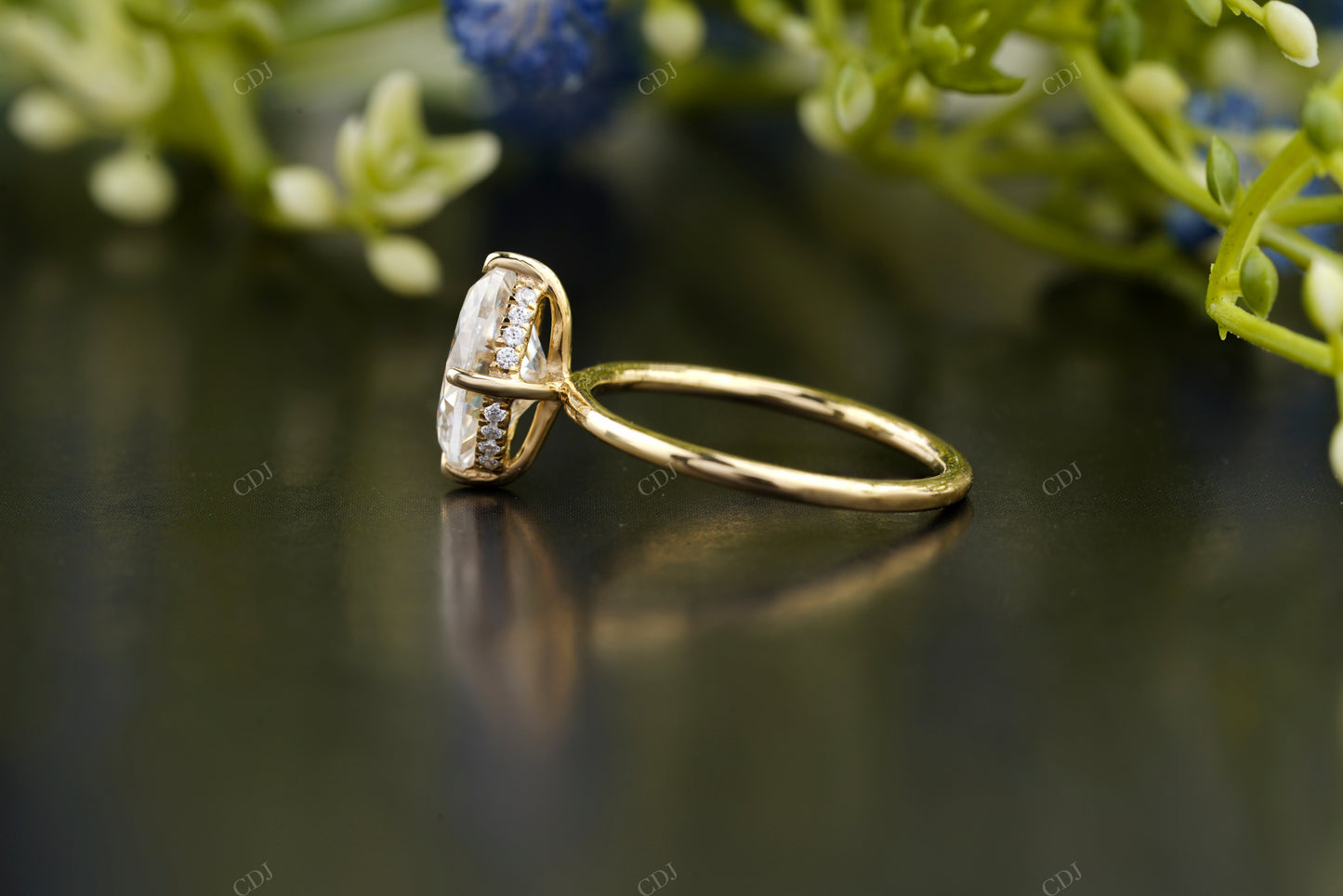 Marquise Lab-Grown Diamond Ring