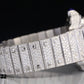 Full White Cartier Santos Natural Diamond Watch customdiamjewel