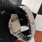 41MM Stainless Steel Natural Diamond Studded Wrist Watch customdiamjewel