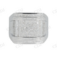 0.70 CTW Iced Out Silver Moissanite Ring Hip Hop Ring customdiamjewel
