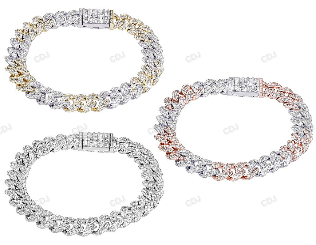Hip Hop Style Silver Moissanite Fine Jwelery Gift hip hop jewelry customdiamjewel
