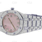 Lab Grown Diamond Set AP Watch For Men customdiamjewel