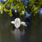 Lab-Grown Diamond Nature Inspired Ring