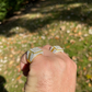 Alternating Round And Baguette Diamond Hip Hop Ring  customdiamjewel   