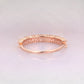 Alternative Pear Half Eternity Lab Grown Diamond Wedding Band Wedding Band customdiamjewel   