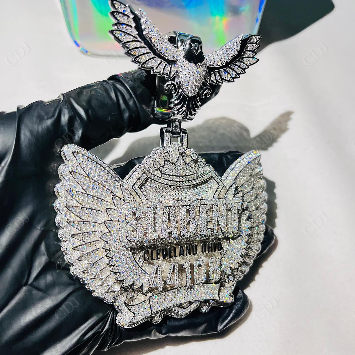 Hip Hop Iced Out Customized Gold Plated Pendant hip hop jewelry CustomDiamJewel