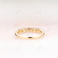 0.50CT Round Cut Real Diamond Wedding Band  customdiamjewel   