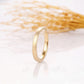 14K yellow Gold Matte Finish Wedding Band  customdiamjewel   