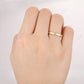 14K yellow Gold Matte Finish Wedding Band  customdiamjewel   