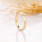 14K yellow Gold Matte Finish Wedding Band  customdiamjewel   